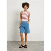Hartford Terrya Tanktop | Ecru -Rouge 
